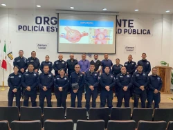 Realiza Policía Estatal de Seguridad Pública primera jornada de capacitación y actualización en medicina prehospitalaria
