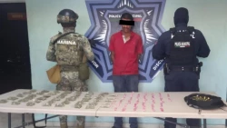 Capturan a sujeto con dosis de cristal y marihuana en Ciudad Obregón