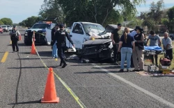 Dos fallecidos y varios lesionados fue el saldo de accidente automovilístico en Badiraguato