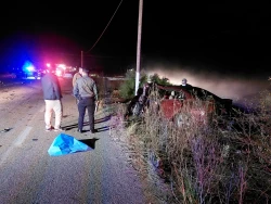 Tres fallecidos es el saldo de choque en la carretera Quilá-Eldorado, cerca de Culiacán