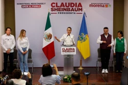 Sheinbaum promete coordinación entre instancias de seguridad para reducir crimen en México