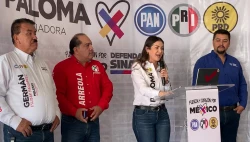 Paloma Sánchez se reúne en Mazatlán señala falta de apoyo a sinaloenses