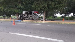 Conductor de camioneta de personal muere instantáneamente en choque en Navolato