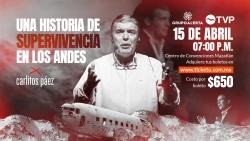 Invitan a conferencia de Carlitos Páez, sobreviviente de los Andes