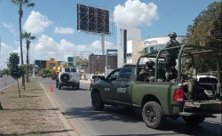Mas de 30 horas mantuvo el ejército operativo de resguardo y cerrada la circulación por el malecón nuevo en Culiacán