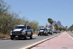 Mantiene Policía Estatal de Sonora la presencia en zonas con mayor afluencia durante Semana Santa y Pascua