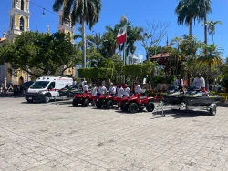 ¡A cuidar a bañistas en Mazatlán! Entregan nuevo equipamiento a Policía Acuática de Mazatlán