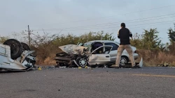 Un muerto y tres heridos deja accidente carretero en Culiacán
