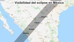 ¿A qué hora será el Eclipse Solar Total?