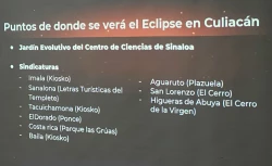 Son 10 puntos de avistamiento en Culiacán para el Eclipse Solar