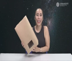 Conahcyt muestra como  hacer una caja para ver el eclipse de sol