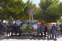 Conmemoran 105 aniversario luctuoso del general Emiliano Zapata Salazar en Ciudad Obregón