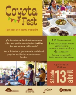 Todo listo para el primer Coyota Fest organizado por Yo’o Joara
