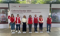 Inicia colecta escolar de Cruz Roja en Sinaloa