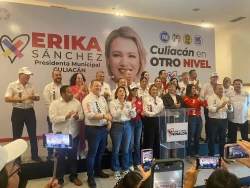 Erika Sánchez inicia campaña “Culiacán a otro nivel” 