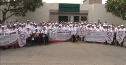 Se manifiestan trabajadores jubilados del IMSS en la Casa de la Cultura Jurídica