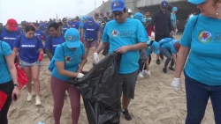 Fundación Grupo Alerta y Grupo Deportenis participan en Limpieza de Playas por el Día de la Tierra