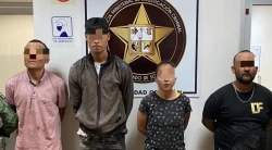 Detenidas cuatro personas al asegurar droga en Cajeme