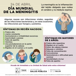 Salud Sonora exhorta a detectar oportunamente la meningitis
