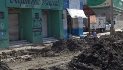 Se facilitan lugares de venta temporal a comerciantes afectados por rehabilitación de avenida Insurgentes de Mazatlán