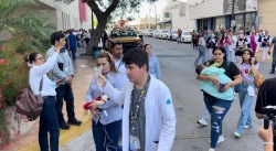 En 15 minutos evacúan Hospital Pediátrico Sinaloa