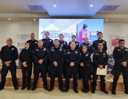 Participa Policía Estatal en Primer Simposio de Medicina Prehospitalaria