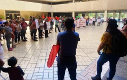 Exigen su derecho a la vivienda digna en Sinaloa