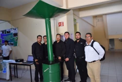 Diseñan estudiantes de UTHermosillo recolector de agua de lluvia para reutilizarla