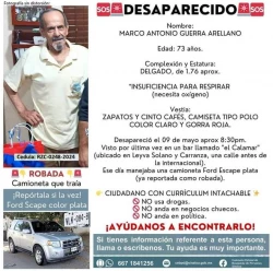 Lo reportan desaparecido, lo encuentran muerto