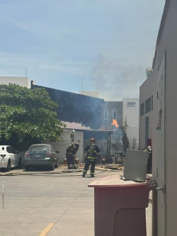 Incendio en taquería de Culiacán