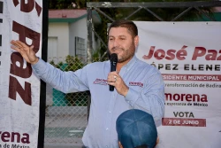 “Mi compromiso es más obra pública para Badiraguato, y se verá reflejado”: José Paz López Elenes