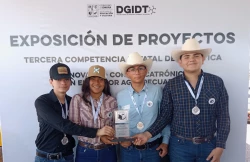 Reconoce SEC a ganadores de la tercera competencia estatal de robótica “Innovando con Educatrónica en el Sector Agropecuario”