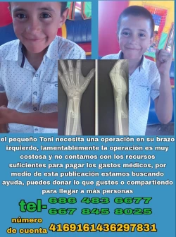 ¡Ayuda para Marco Antonio!