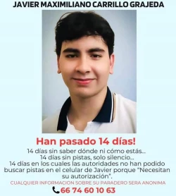 Aparece Maximiliano afuera de su casa 