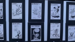 Rafael Sánchez, 50 años como caricaturista.