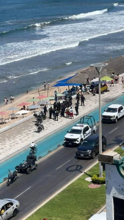 Salvavidas es apuñalado por bañista en playas de Mazatlán