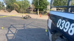 Motociclista muere instantáneamente tras ser embestido por vehículo en Culiacán