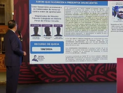 Exhiben al juez que brindó amparo Javier Duarte
