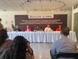 Firman tercer convenio con Banca Afirme en Culiacán