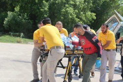 Atienden a Ángel, que resultó con quemaduras en el 42% de su cuerpo