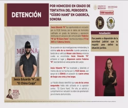 Exponen vinculación a proceso de "El Chino Cuajo"