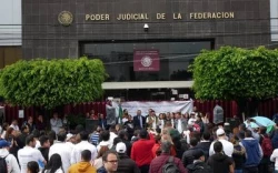 Descartan toma de casetas por trabajadores del poder judicial