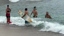 107 bañistas fueron rescatados en playas de Mazatlán