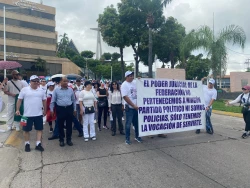 Machan magistrados y jueces en Culiacán