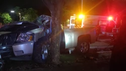 Dos heridos en aparatoso accidente automovilístico en el Malecón Nuevo de Culiacán