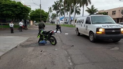Joven muerto y un herido de gravedad, es el saldo de choque de dos motociclistas en Culiacán