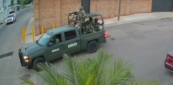 ¡Encontronazo! entre civiles armados y militares al norte de Culiacán