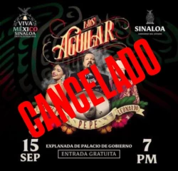 ¡Cancelan festejos del Grito de independencia!