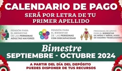 Siguen los pagos de programas sociales