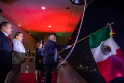 Rubén Rocha conmemoró el 214 aniversario de la Independencia
